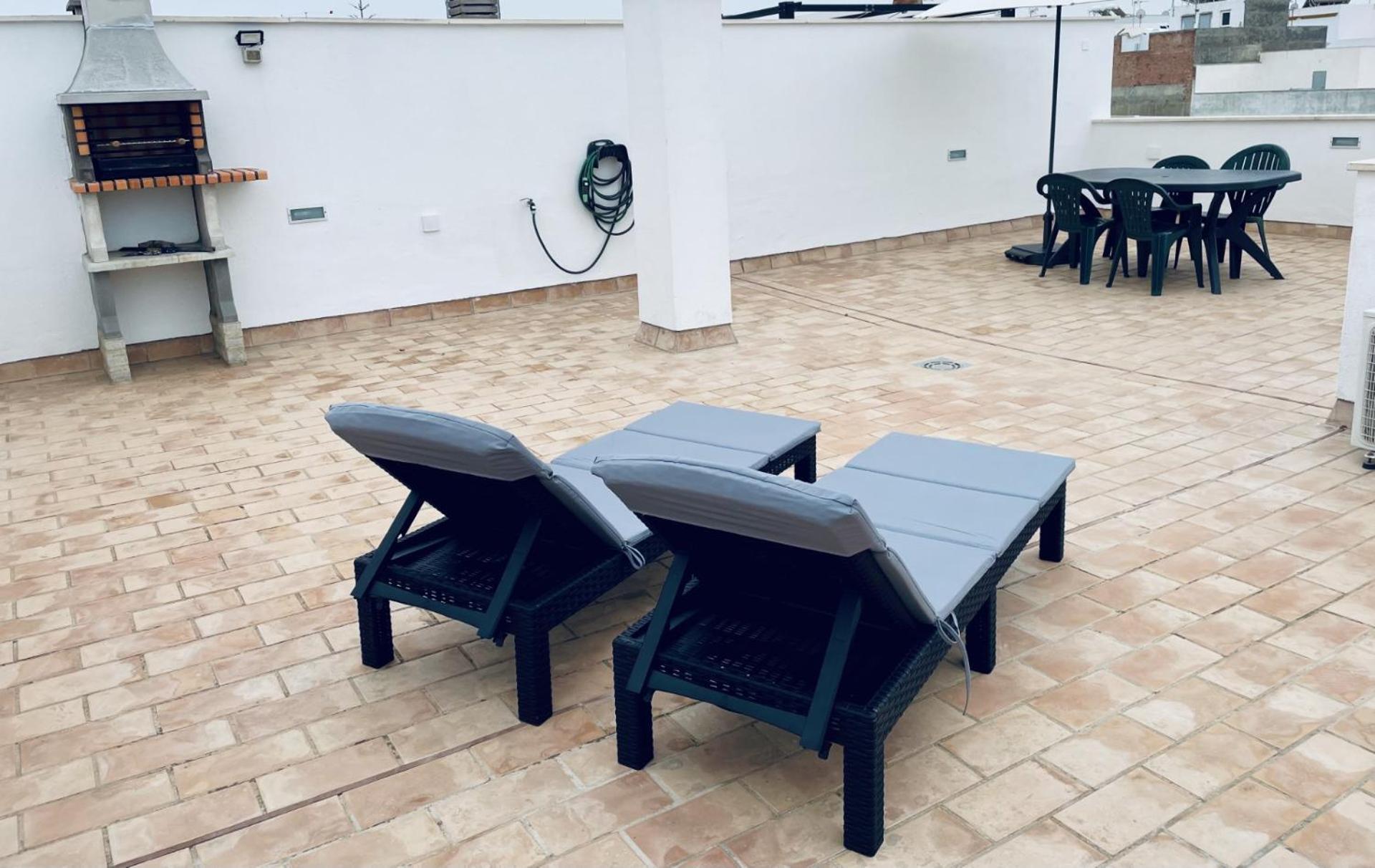 Апартаменти Atico Premium Conil Con 2 Terrazas, Parking, Piscina, Aire Ac Y Wifi -Solo Familias Y Parejas- Коніль-де-ла-Фронтера Екстер'єр фото