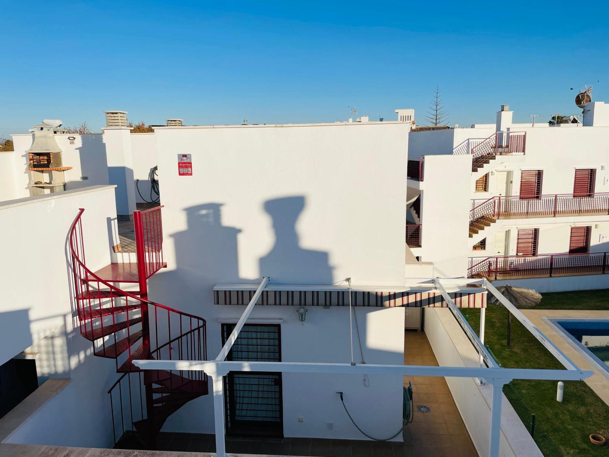 Апартаменти Atico Premium Conil Con 2 Terrazas, Parking, Piscina, Aire Ac Y Wifi -Solo Familias Y Parejas- Коніль-де-ла-Фронтера Екстер'єр фото