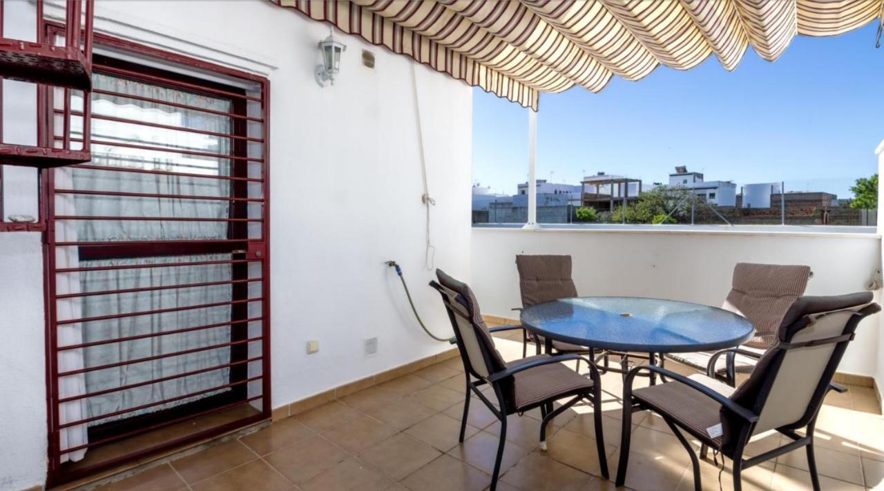 Апартаменти Atico Premium Conil Con 2 Terrazas, Parking, Piscina, Aire Ac Y Wifi -Solo Familias Y Parejas- Коніль-де-ла-Фронтера Екстер'єр фото